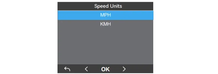 speed units